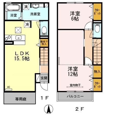 ルミエールささの間取り