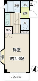 パレス新川崎の間取り