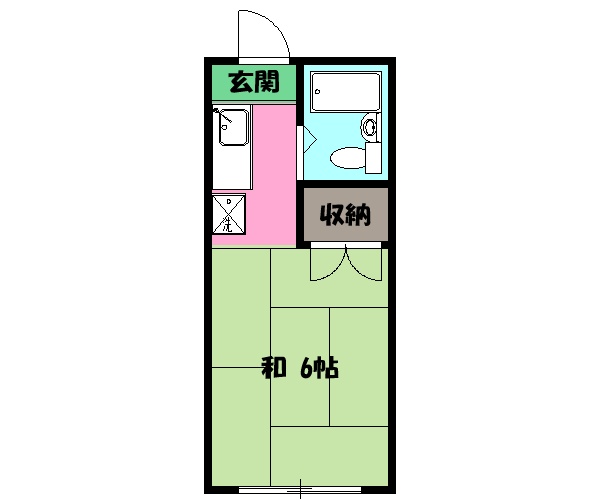 タイガーハイツCの間取り