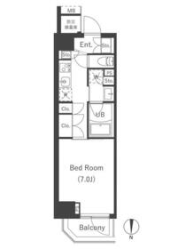 ARKMARK西大島の間取り