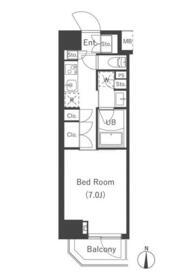 ARKMARK西大島の間取り