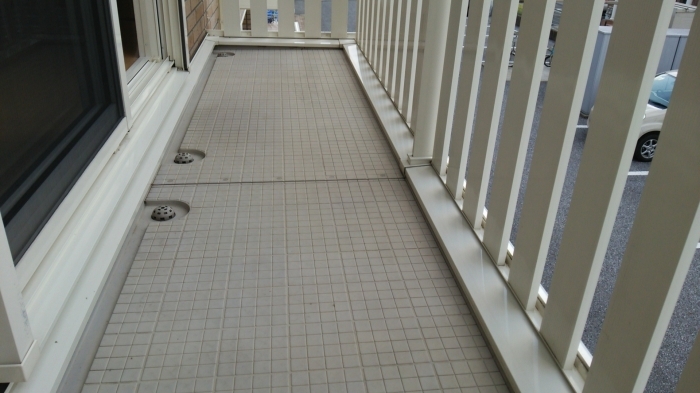 11/18 バルコニー