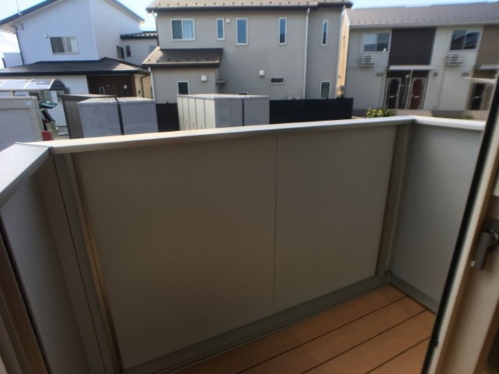 11/23 バルコニー