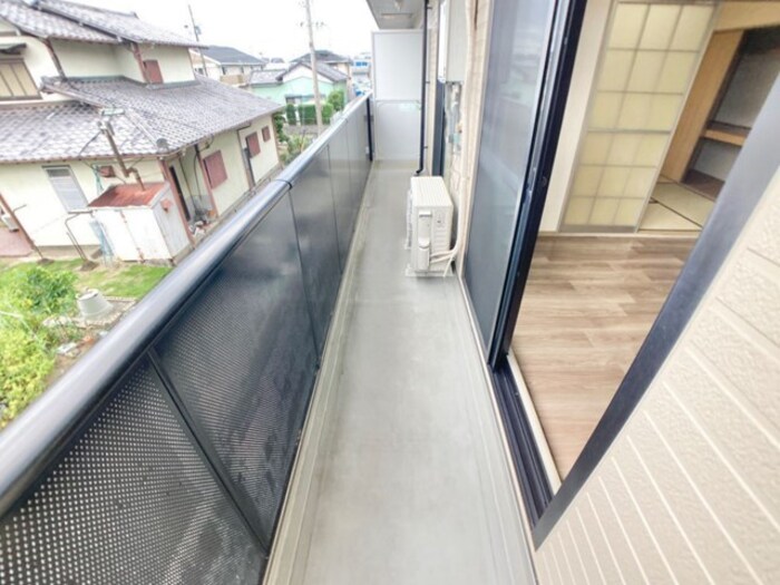 12/25 バルコニー