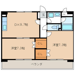 ラ・フォレ・ルアンテンヌの間取り