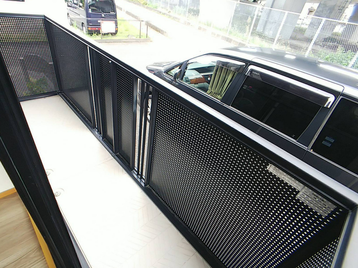 12/17 バルコニー