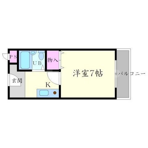 アメニティーヒル箕面船場の間取り