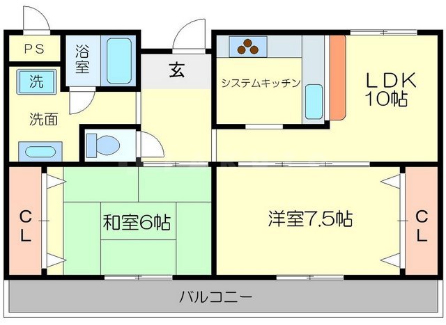 えぴなあるふぉれすと1の間取り