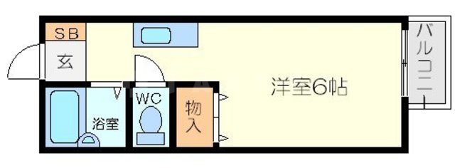 メルベーユ箕面の間取り