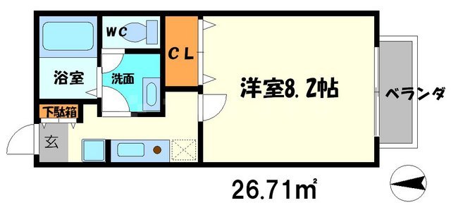 ヴェルドミールの間取り
