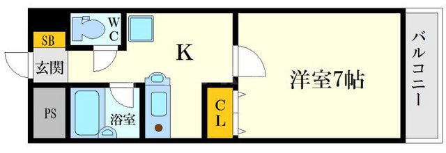 箕面エレガンスヒルズの間取り