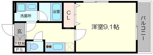 ゴールドチェリーブラッサムの間取り