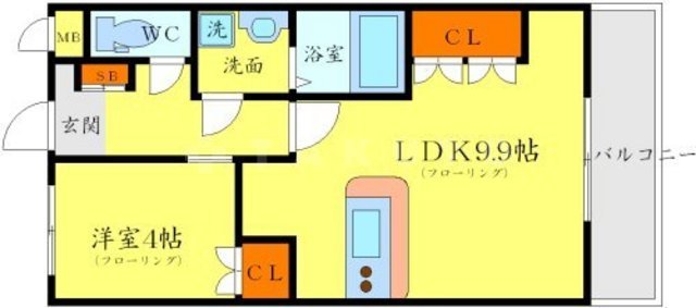 エスペランスの間取り