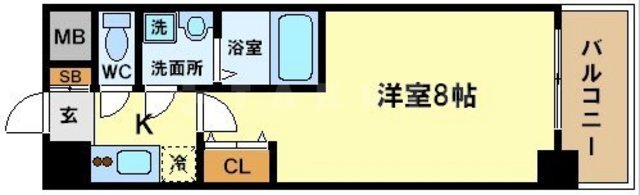 アルグラッド鷺洲の間取り