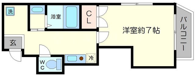 アリバ豊崎の間取り