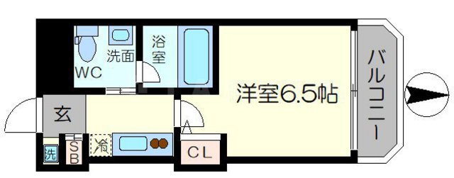 セレニテ梅田北の間取り