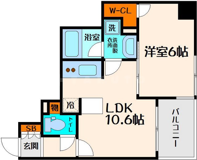 エステムプラザ梅田・中崎町IIの間取り