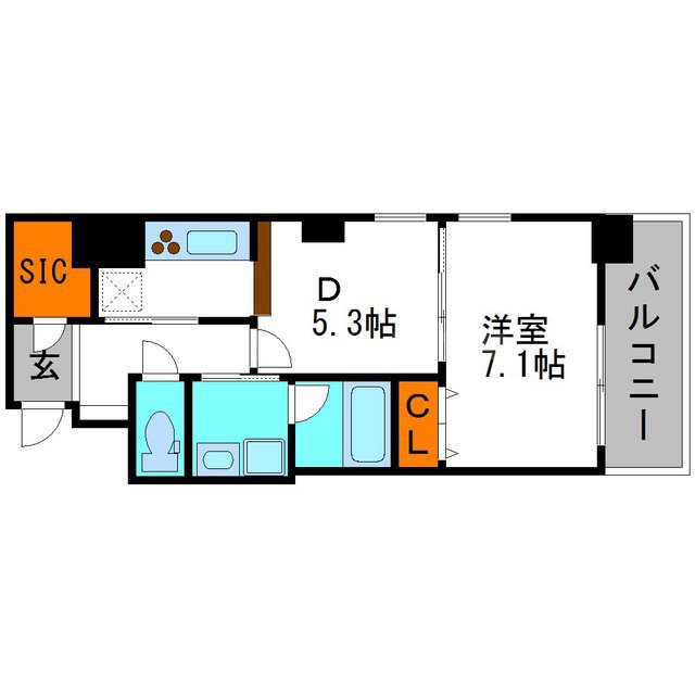 CUOREの間取り