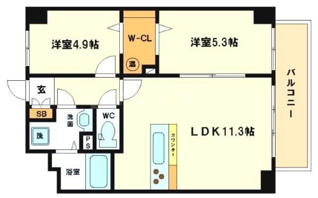 2/30 間取