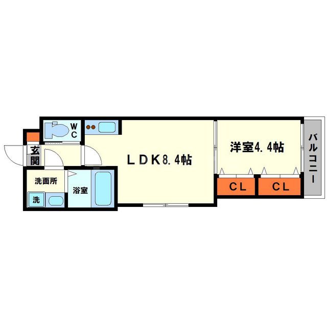 H-maison塚本の間取り