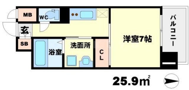 ハックベリーの間取り