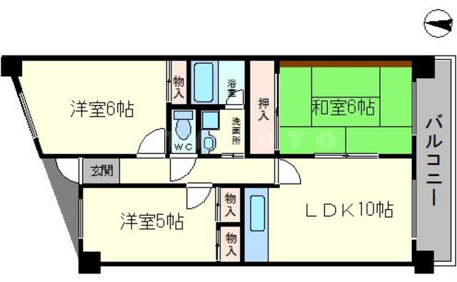 GranPino柴原の間取り
