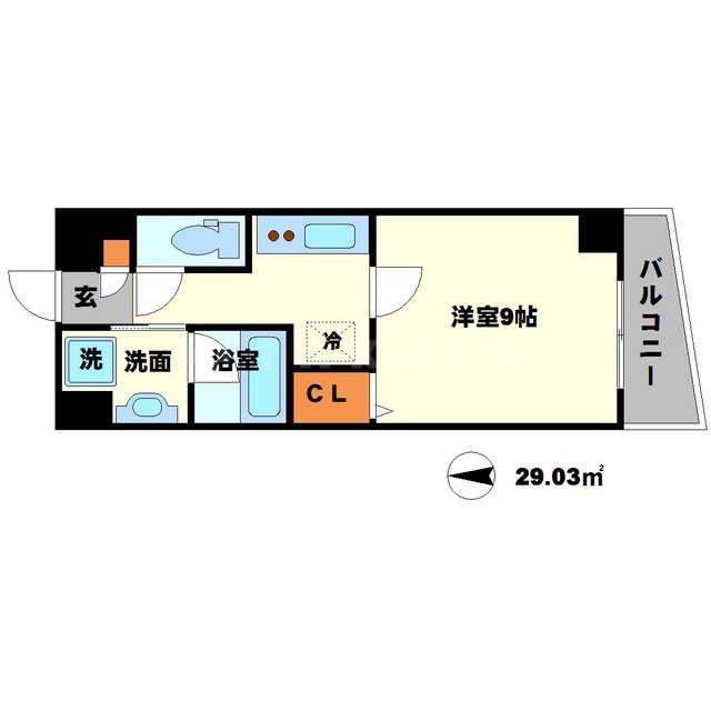 SK江坂の間取り