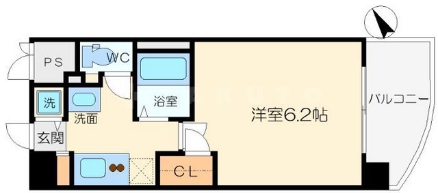プレサンス天満ステーションフロントの間取り