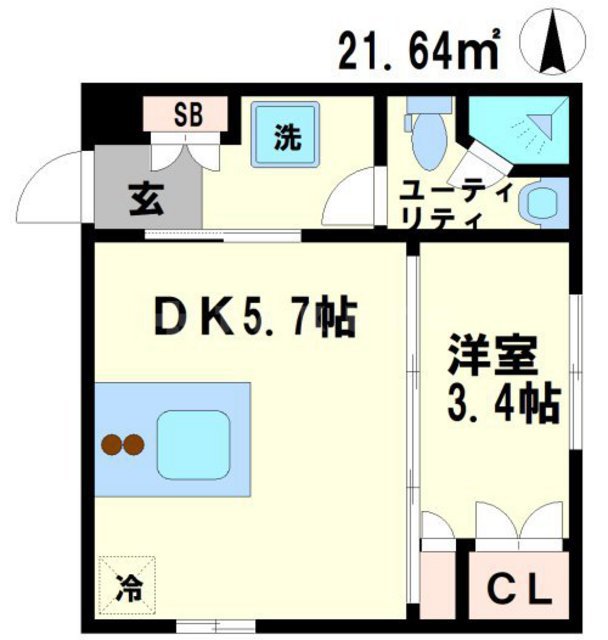 ステーションスクエアさくら通りの間取り