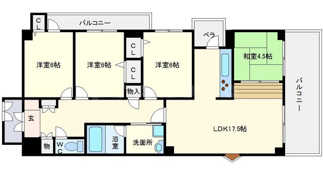 シャインロータスの間取り