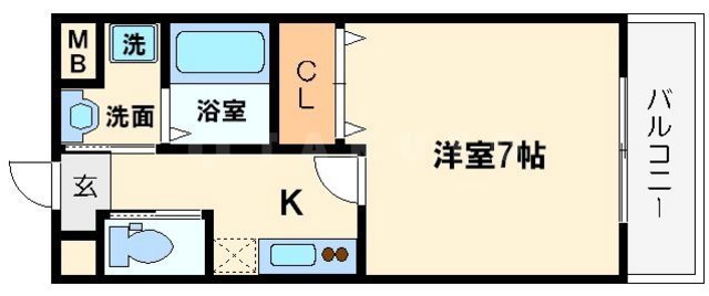 光川テラスの間取り