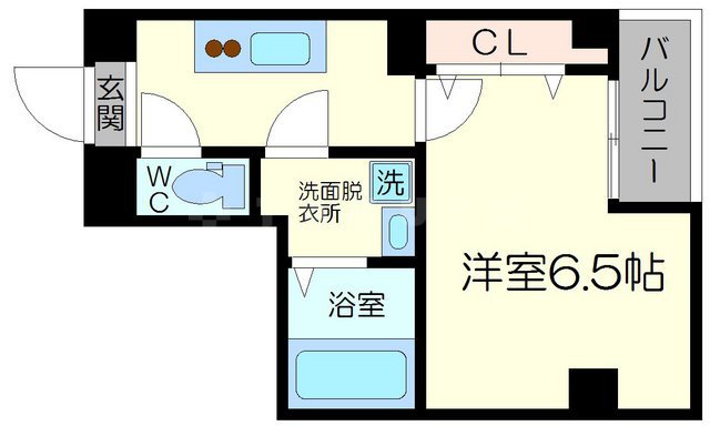グランパシフィック木川東の間取り