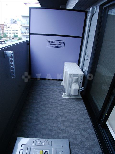 12/24 バルコニー