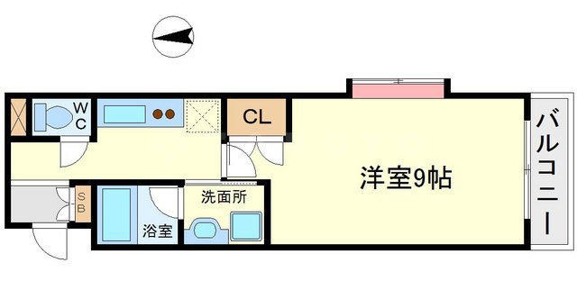 プレベール千里中央の間取り