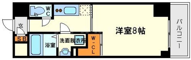 エイペックス新大阪の間取り