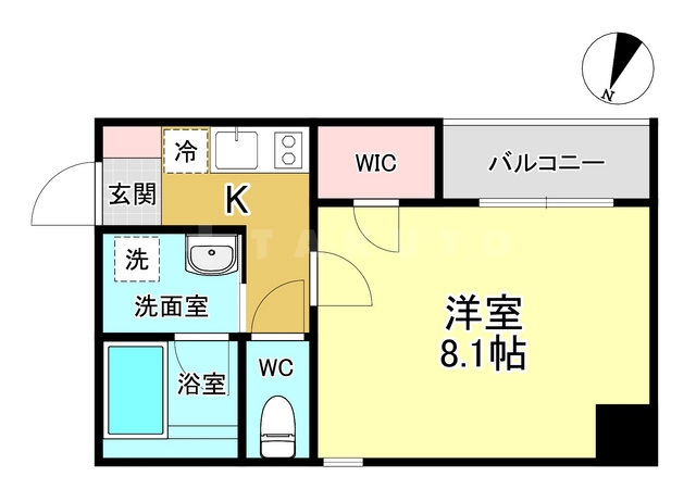 ブロード塚本レジデンスの間取り