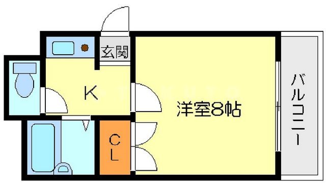 セントラル淀川の間取り