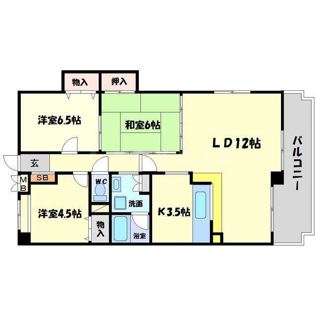 パークフォレスト千里の間取り
