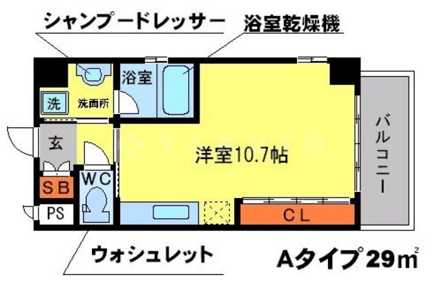 Petit Vert 千里(プティベールセンリ)の間取り