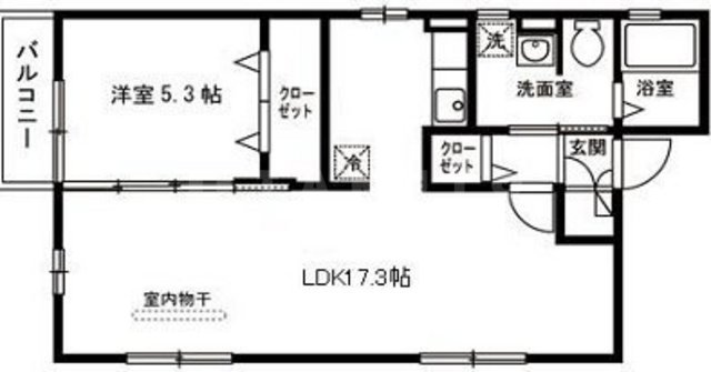 アリヴィラの間取り