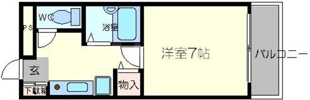 竹内マンションの間取り