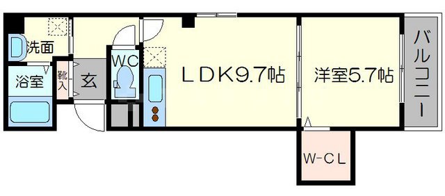 ベルフルールの間取り