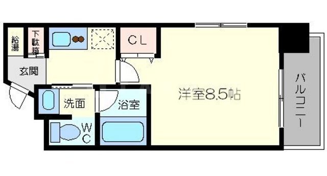アーバンステージ安堂寺IIの間取り