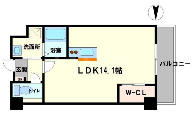 Gardenside Oujiの間取り
