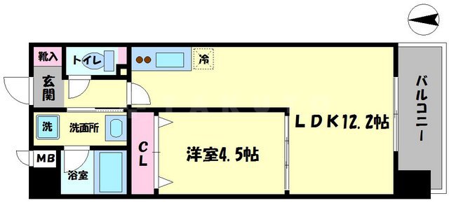 リーゾ エパーネ(増築)の間取り