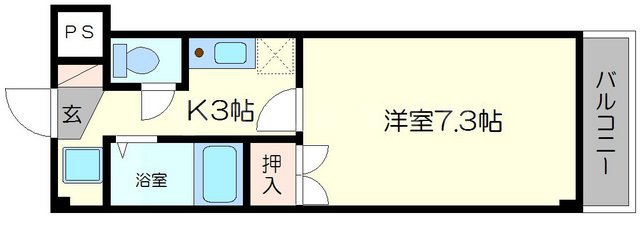 ローズハイツT・Kの間取り