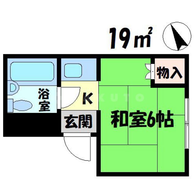 ハイツイシカワの間取り