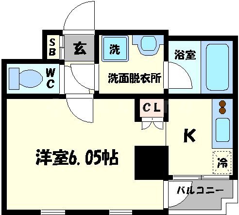 CHATEAU NAMBA RIPPLEの間取り