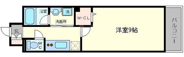 グランドゥール敷津の間取り