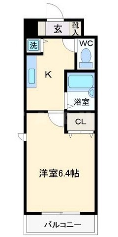コモグランツ松屋町の間取り